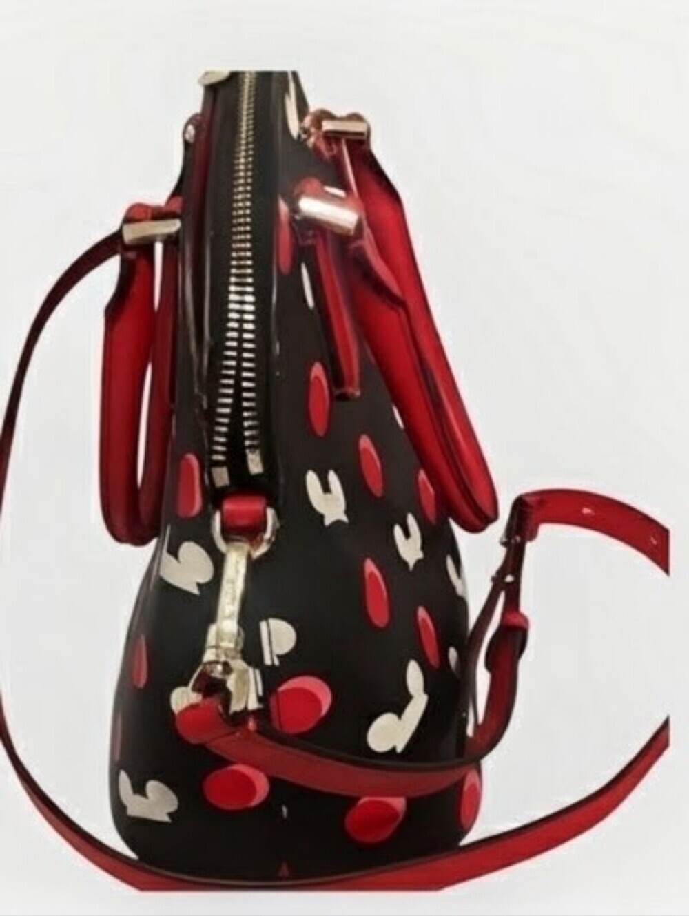 NEW LIKE Kate Spade ♠️ Disney Mickey Mouse ears Large Dome Satchel bag purse - Picture 2 of 10
